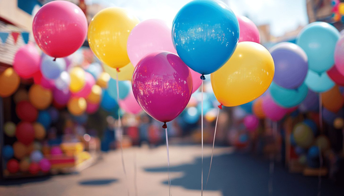 Maximiser la visibilité lors d'événements avec des ballons à hélium personnalisables